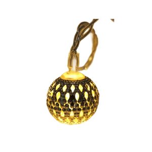 14 LED Moroccan Ball Decorative String Lights – 3 Mtr
