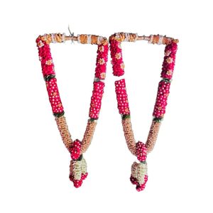 Traditional Indian Wedding Garland - 1 Pair