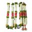 Handmade White & Red Wedding Garland – 1 Set