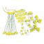 Traditional Yellow & White Wedding Garland – 1 Set