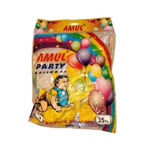 Metallic Party Decoration Balloons - 35 pcs - #f6c10a