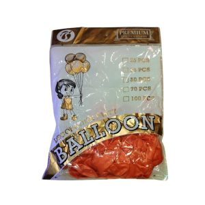 Metallic Party Decoration Balloons - 35 pcs - #c6340c