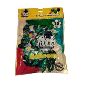 Metallic Party Decoration Balloons - 35 pcs