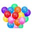 Happy Birthday Multicolor Decoration Balloons - Pack of 25