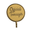 Happy Birthday Official Teenager Gold Cake Topper