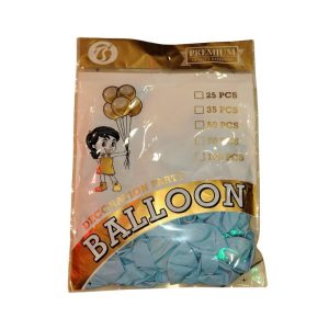 Pastel Party Balloons - Pack of 50 - #51c8c6