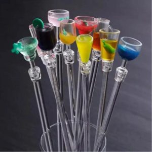Novelty Miniature Drink Stirrers - 10 Pcs