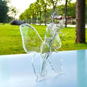 Flutter Bloom Butterfly Vase