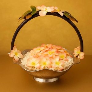 Royal Floral Decor Basket