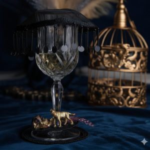 The Gatsby Beaded Fringe Glass Cover