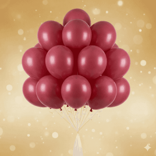 Dark Pink Balloon