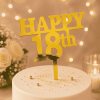 18th Cake Topper